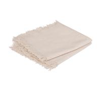 Atmosphera Créateur d'intérieur - Lot de 2 Serviettes de Table "Maha" 40x40cm Blanc Blanc G