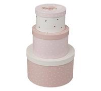 Atmosphera - Lot de 3 boîtes Rondes thalie d15 18 25cm Multicolore