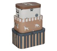 Atmosphera - Lot de 3 boîtes Scott 36,8x19cm