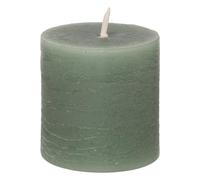 Atmosphera - Lot de 4 Bougies Votive Rustique Vert Eucalyptus D 4.5 cm