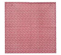 Atmosphera Créateur d'intérieur - Lot de 4 Serviettes de Table "Olia" 40x40cm Rouge Rouge G