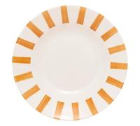 Atmosphera - Lot de 6 assiettes creuse cheri jaune d20,2xh4cm