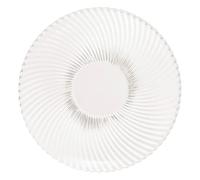 Lot de 6 Assiettes Plates ""Odyssée"" 26cm Transparent