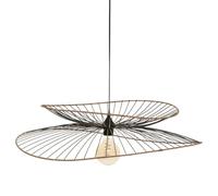 Atmosphera - Luminaire Suspension en métal Noir D 69,5 cm