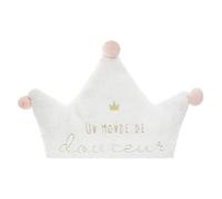 Atmosphera - Maxi Coussin Princesse - Blanc 76x60 cm