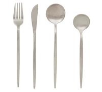Atmosphera - Ménagère ida 24 pièce(s) argent l2,7xp0,7xh22,7cm