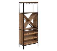 Meuble Bar Bouteille BAKOS Beige
