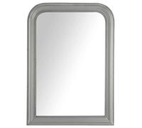 Atmosphera - Miroir Adele Gris - Bois 74x104 cm