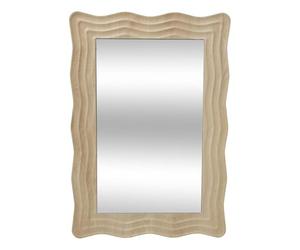 Atmosphera - Miroir Charlie Vague 55x79cm Beige