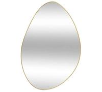 Atmosphera - Miroir forme organique - 40 x 60 cm - Doré