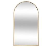 Atmosphera - Miroir Mural Arche Joyce - Doré - 60 x 106 cm - Cadre en Métal - pour Entrée, Chambre, Salon