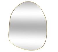 Miroir ""Roman"" en bois H39cm doré - Atmosphera Créateur d'intérieur