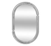 Miroir Mural Ovale "Micaela" 55cm Argent