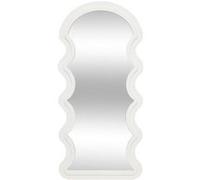 Atmosphera – Miroir mural – Emily – Vague – Blanc – 114 x 54 cm