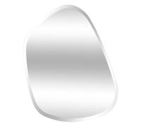 Atmosphera - Miroir Organique bisauté Aidan 68x50cm Argent
