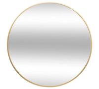 Atmosphera - Miroir Rond Alice métal D70cm - Doré