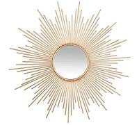 Atmosphera - Miroir Soleil doré - métal D99 cm