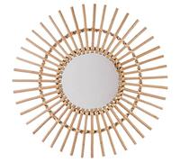Miroir de décoration Atmosphera , créateur d'intérieur-Miroir rotin soleil D58