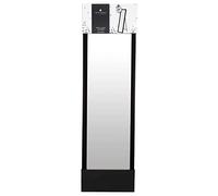 Atmosphera - Miroir sur Pied Noir 35x125cm - Noir