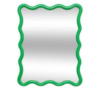 Atmosphera - Miroir Vague Judy Vert 38x30cm