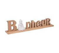 Atmosphera - Mot à Poser Bouddha Bonheur H11-5 cm
