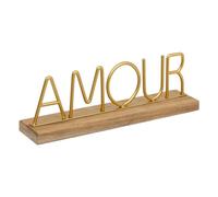 Atmosphera - Mot à Poser The Floral l25,5cm Or