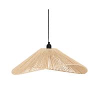 Atmosphera Myha plafonnier, diamètre 58 cm, corde naturelle