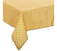 Atmosphera - Nappe anti-tache rectangulaire Sarasota - 140 x 240 cm - Jaune Jaune