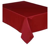 Atmosphera Nappe anti-taches rouge 140 x 240 cm