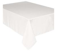 Atmosphera - Nappe anti-tâches Carrés - 140 x 240 cm - Ivoire Ivoire