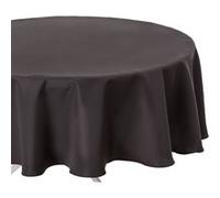 Atmosphera - Nappe anti-taches ronde Ophy - Diam 180 cm - Ardoise Gris