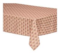 Créateur d'intérieur - Nappe Antitache à Motifs Kais 140x240cm Cannelle