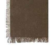 - Nappe à franges RIVA - 100% coton - Kaki - RIVA