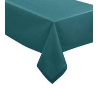 Atmosphera - Nappe rectangulaire Jane en coton - 240x140 cm - Bleu Bleu