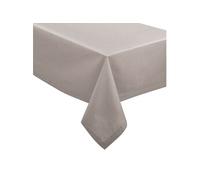 Atmosphera Nappe "Jane" coton chambray gris souris 140x240cm