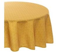 Nappe Anti-tache Imprimé Ethnique Ocre