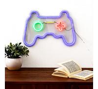 Atmosphera – Néon mural LED Manette de jeu Bleu USB 41 x 1,6 x 27,5 cm