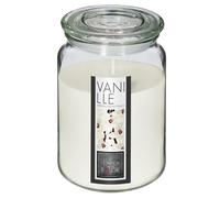 Atmosphera Nina Bougie parfumée à la vanille dans bocal en verre - 510 g