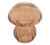 Atmosphera - Objet déco Champignon Automne 13,2x13,2cm - Ambre