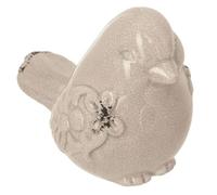 Atmosphera - Oiseau Garden - céramique - 9-5x7 cm - Blanc