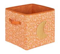 Atmosphera - Panier de Rangement Bella Orange 29x29cm