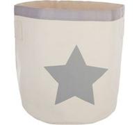 Atmosphera - Panier de rangement Canvas - Gris Gris, Gris