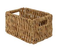Atmosphera – Panier de rangement en jacinthe – 29x16x20 – Marron beige