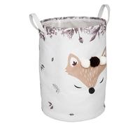 Atmosphera Bac à jouet Renard Tissu H50 cm
