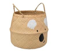 Atmosphera - Panier Enfant Koala Pipo d35cm Beige