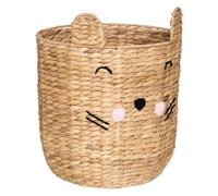 Atmosphera - Panier Enfant XL Oreilles - Jacinthe d'eau tressée H42cm