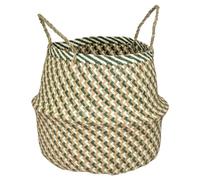 Atmosphera - Panier Pliable - Roseau - Vert