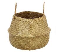 Atmosphera Panier en osier pliable naturel 43,5 x 29 cm