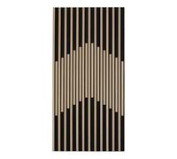 Atmosphera - Panneau décoratif Sylva rectangulaire 60x120cm Beige