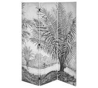 Atmosphera - Paravent Cuba - Tissu imprimé H170 cm